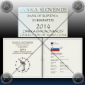 PROOF SET (10 kovancev) SLOVENIJA 2014